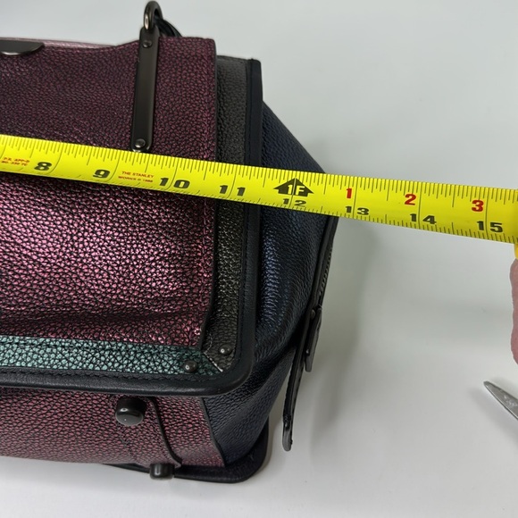 Coach Metallic Dreamer Colourblock Satchel Handbag - Picture 13 of 16